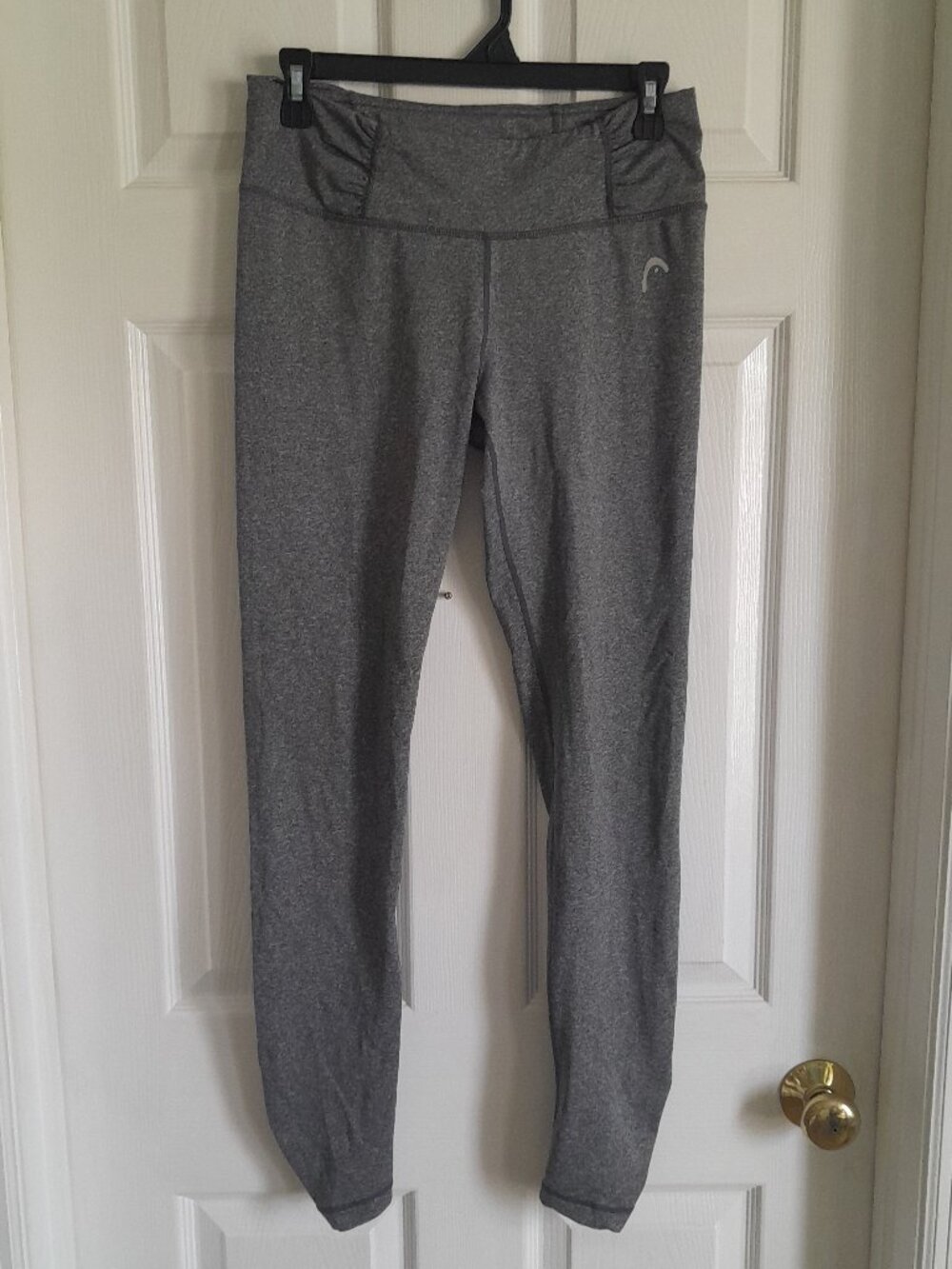 "Head" Leggings/Yoga Pants, sz M